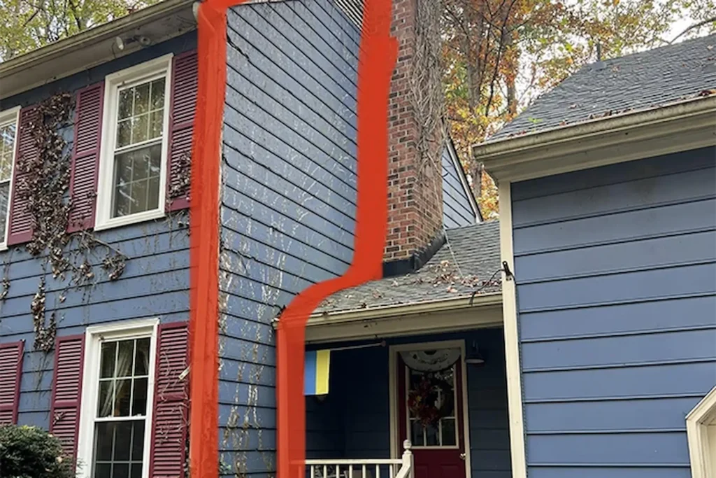 Weather Damages Residential Siding