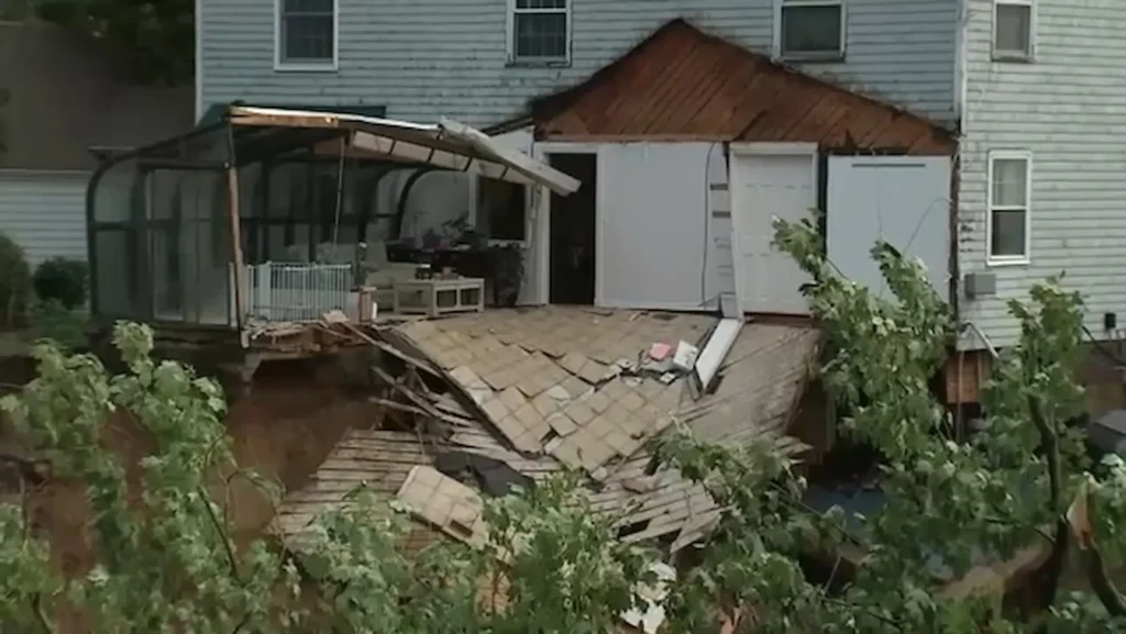 Storm Damage on Long Island: Wind, Rain & Flying Debris