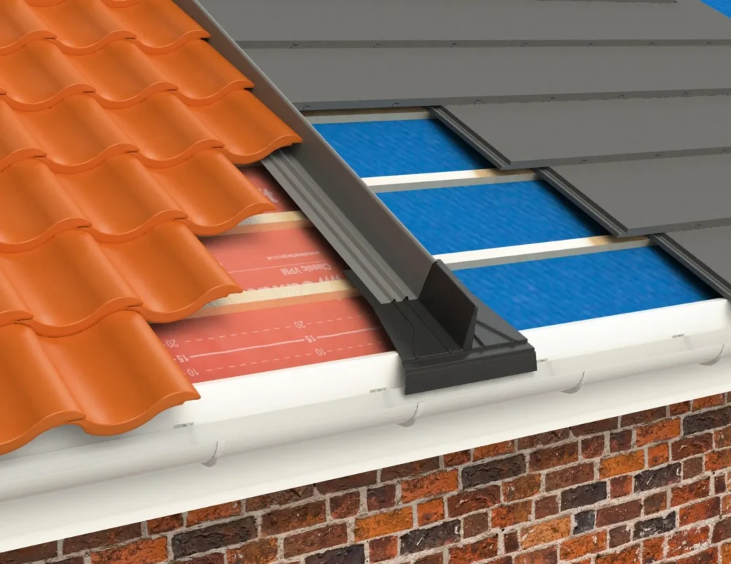 between Your Roof and Gutters